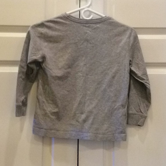 Boys Lands’ End Long Sleeve Grey Shirt Large - Picture 2 of 3